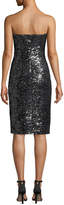 Thumbnail for your product : Noelle Strapless Sequin Dress