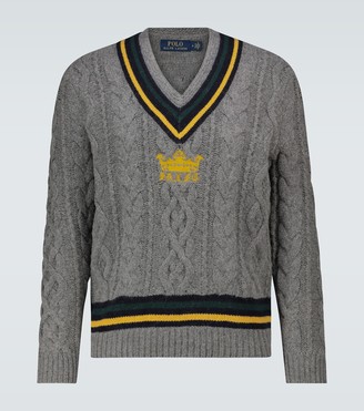 Polo Ralph Lauren Cable-knit cricket sweater - ShopStyle