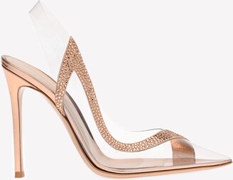 Gianvito Rossi Hortensia 105 Crystal-Embellished Pumps