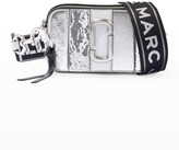 Thumbnail for your product : Marc Jacobs Snapshot Metallic Snake-Print Camera Crossbody Bag