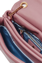 Thumbnail for your product : Lanvin Sugar Mini Leather Shoulder Bag - Pink