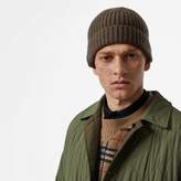 Thumbnail for your product : Burberry Rib Knit Cashmere Beanie