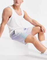 Thumbnail for your product : Weekday olsen blurry shorts in lilac