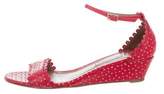 Thumbnail for your product : Tabitha Simmons Scalloped Laser Cut Wedges