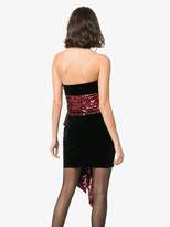Thumbnail for your product : Alexandre Vauthier Embellished Bow Mini-Dress