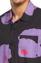 Thumbnail for your product : Obey Resort Floral Short Sleeve Button-Up Shirt