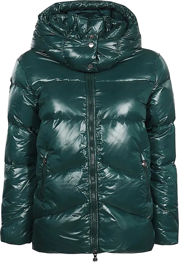 Pyrenex Hooded Zip-Up Down Jacket