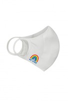 Thumbnail for your product : Little Mistress X Kindred Rainbow Thank You Nhs White Be Kind Rainbow Face Mask / Soft Touch For Adults -Pack of 20