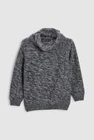 Thumbnail for your product : Next Boys Blue Textured Marl Cowl Neck Jumper (3-16yrs)