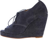 Thumbnail for your product : Rag and Bone 3856 Rag & Bone Suede Wedge Booties