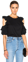 Thumbnail for your product : No.21 Cold Shoulder Tee
