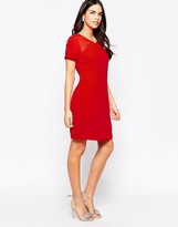 Thumbnail for your product : Lavand Short Sleeve Shift Dress With Keyhole Back