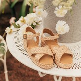 Thumbnail for your product : La Redoute Collections Woven Straw Flatform Sandals
