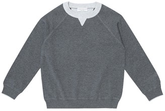 BRUNELLO CUCINELLI KIDS Cotton sweater