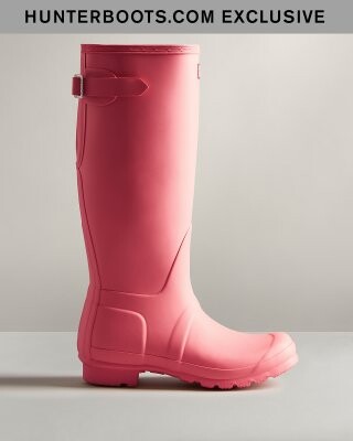 Hunter Pink Women's Boots | Shop the world's largest collection of fashion  | ShopStyle