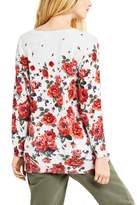 Thumbnail for your product : Oasis LONGLINE PRINTED KNIT