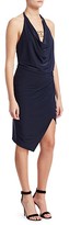 Thumbnail for your product : HANEY Sleeveless Cowlneck Wrap Dress