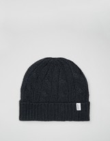 Thumbnail for your product : Selected Beanie in Cable Knit