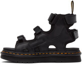 Thumbnail for your product : Dr. Martens Black Suicoke Edition Leather Strap BOAK Sandals
