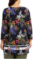 Thumbnail for your product : 3/4 Sleeve Longline Knit Tunic