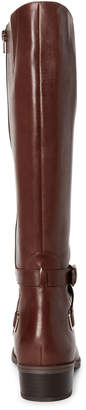 Lauren Ralph Lauren Dark Brown Maribella Tall Leather Boots