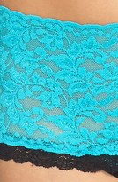 Thumbnail for your product : Hanky Panky 'Retro' Contrast Trim Lace Thong