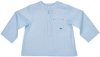 Marie Chantal Baby Boy Mint Grandad Shirt