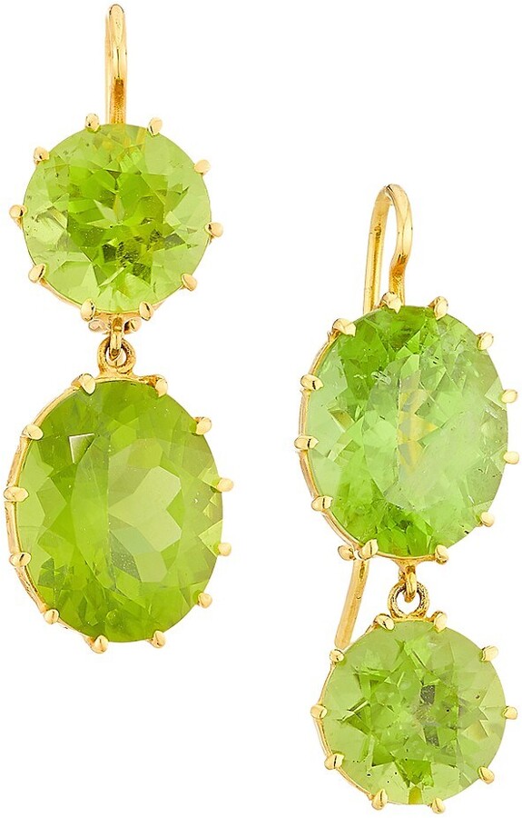 Peridot Earrings | Shop the world's largest collection of fashion 