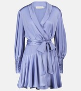 Thumbnail for your product : Zimmermann Silk wrap minidress