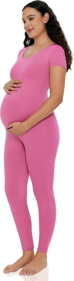POSHDIVAH Women's Maternity Bodysuits Scoop Neck Sleeveless Tank