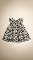 Thumbnail for your product : Burberry Animal Print Silk Dress
