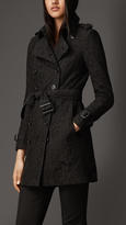 Thumbnail for your product : Burberry English Floral Lace Trench Coat