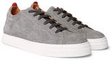 Thumbnail for your product : Oliver Spencer Ambleside Striped Nubuck Sneakers