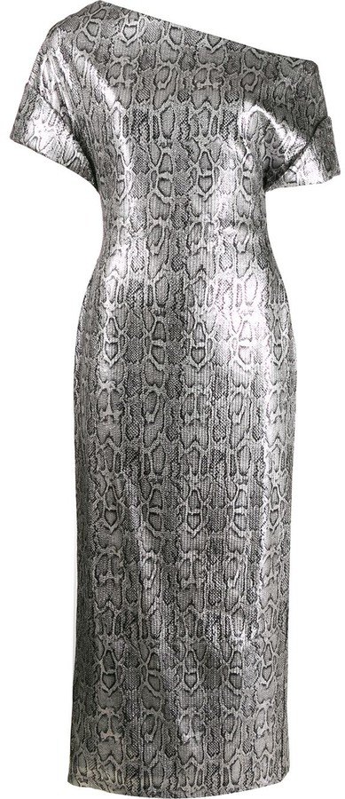 snake print dress size 18
