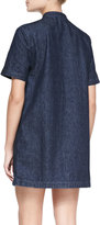 Thumbnail for your product : Marc by Marc Jacobs Short-Sleeve Japanese Denim Dress