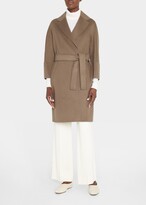 Thumbnail for your product : Max Mara Arona Belted Wool Coat