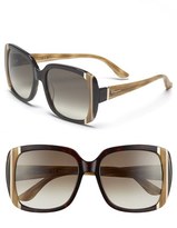Thumbnail for your product : Ferragamo 56mm Sunglasses