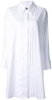 Thumbnail for your product : MM6 MAISON MARGIELA pleated front shirt dress