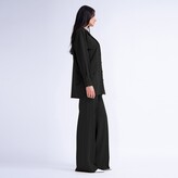 Thumbnail for your product : Bluzat Black Matching Set With Oversized Shirt And Wide Leg Trousers