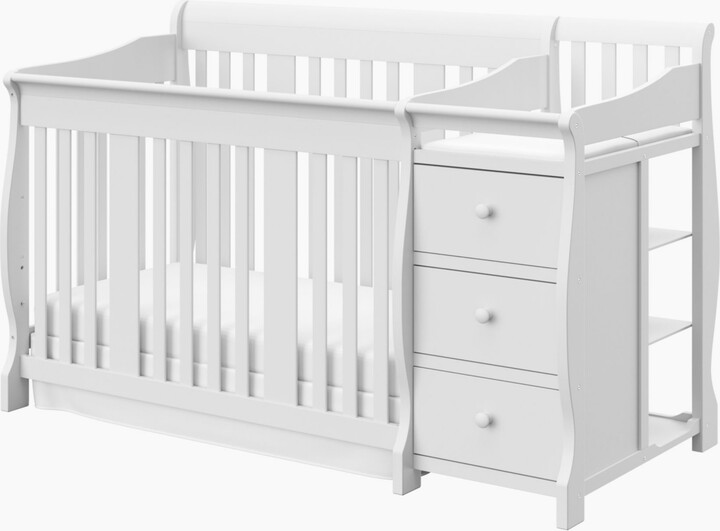 Stork Craft Storkcraft Portofino 4-in-1 Convertible Crib and Changer