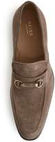 Thumbnail for your product : Reiss Simon Suede Horsebit Buckle Loafers