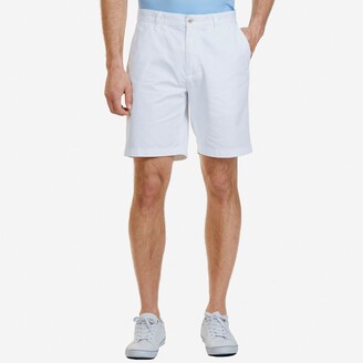 mens white khaki shorts