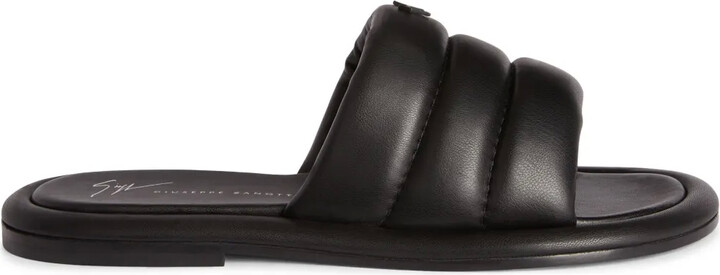 Giuseppe Zanotti Harmande leather slides ShopStyle