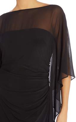 Lauren Ralph Lauren Short sleeve overlay dress