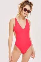 Thumbnail for your product : Topshop Plunging Swimsuit