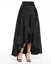 Thumbnail for your product : Alice + Olivia Floor-Length Skirt W/ Box Pleats