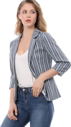 striped jacket ladies