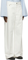 Thumbnail for your product : The Row White Egli Jeans