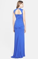 Thumbnail for your product : Nicole Miller Ruched Matte Jersey Gown