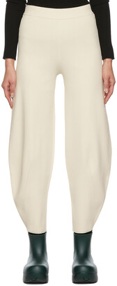 By Malene Birger Off-White Oversized Tevah Lounge Pants